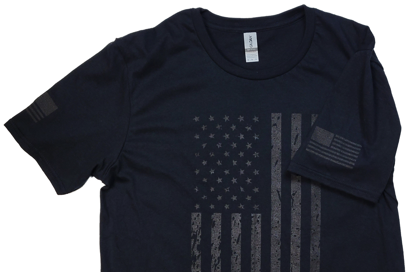 Distressed American Flag Shirt