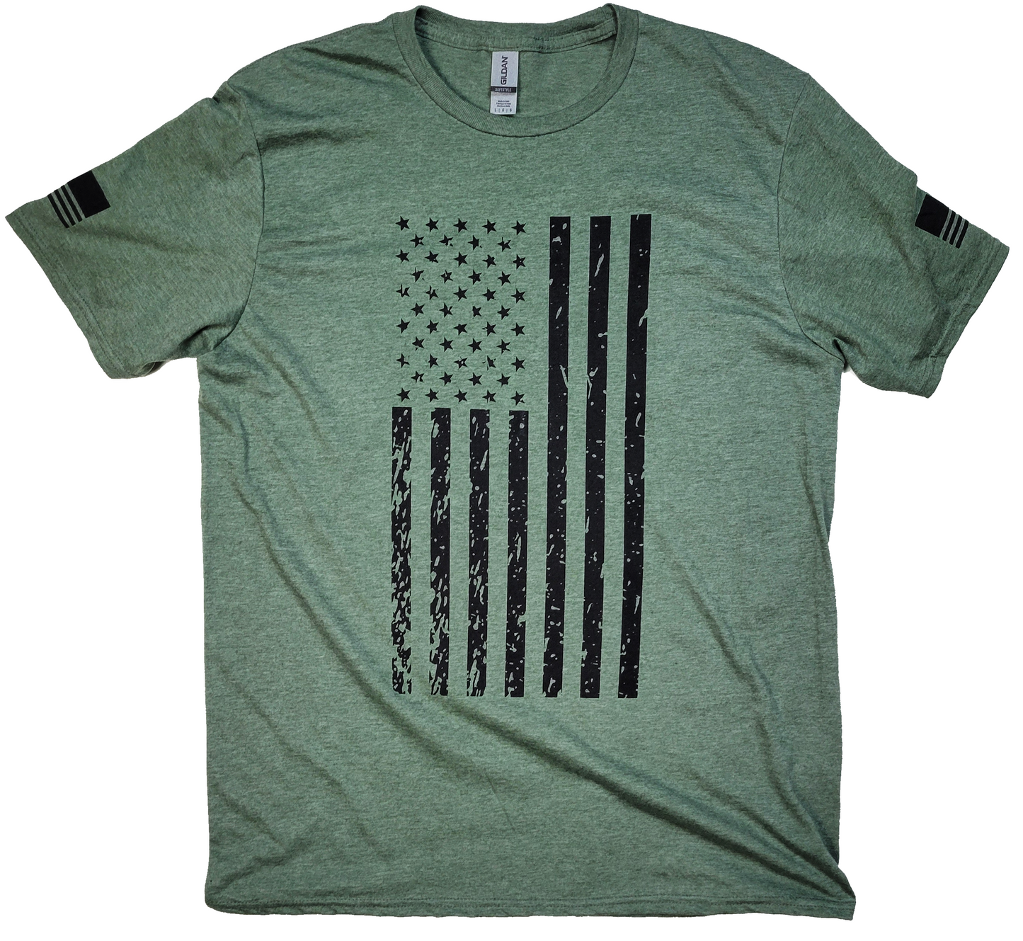 Distressed American Flag Shirt